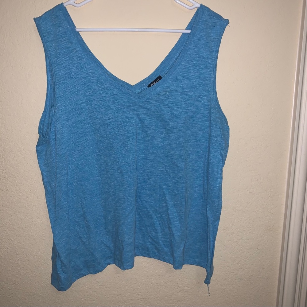 Light blue torrid tank top